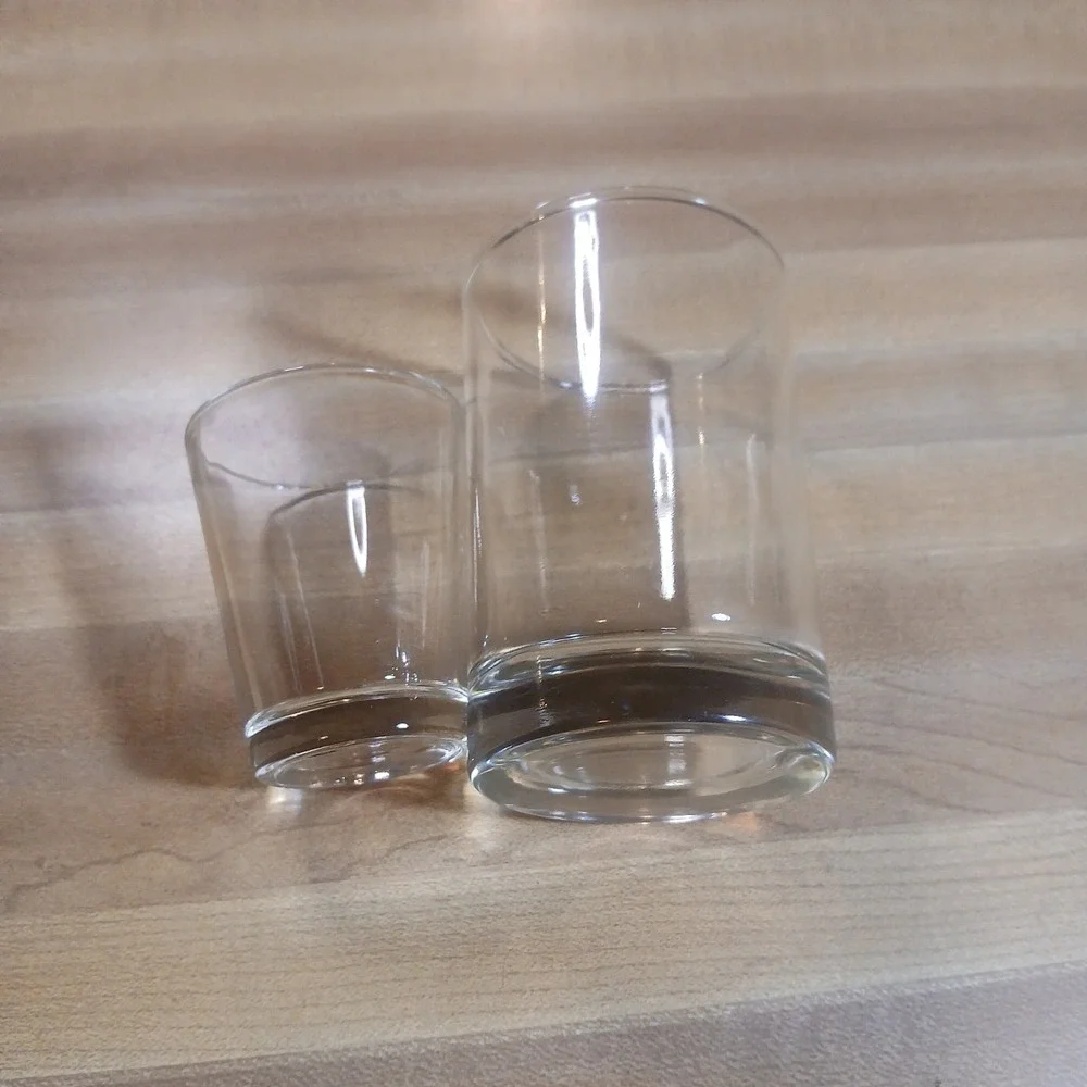 Glass‎ Reg And Double 2 Shot Glasses